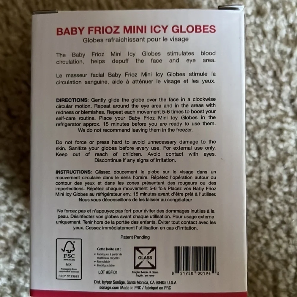 Sonage Baby Frioz Mini Icy Globes